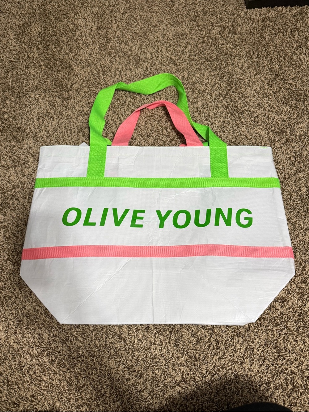NEW Olive Young Large Tote bag